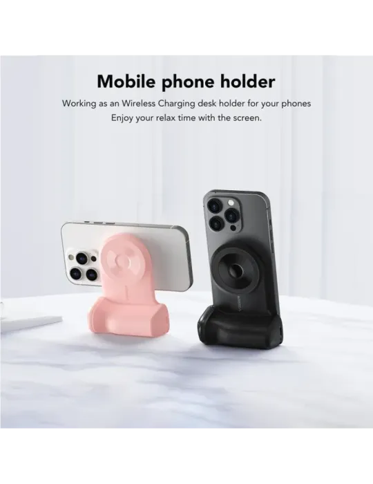 VEGER Power bank magnética inalámbrica - Capacidad 5000mAh - Entrada U