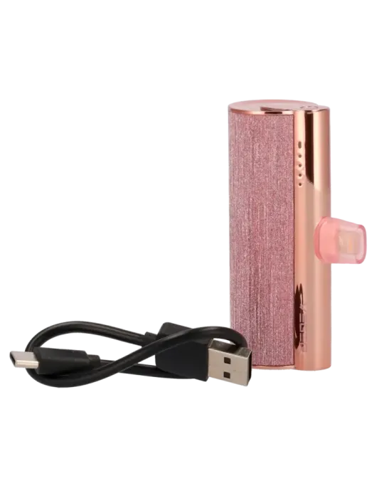 VEGER Mini Power bank con LEDs carga - Capacidad 5000mAh - Entrada USB