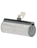 VEGER Mini Power bank con LEDs carga - Capacidad 5000mAh - Entrada USB