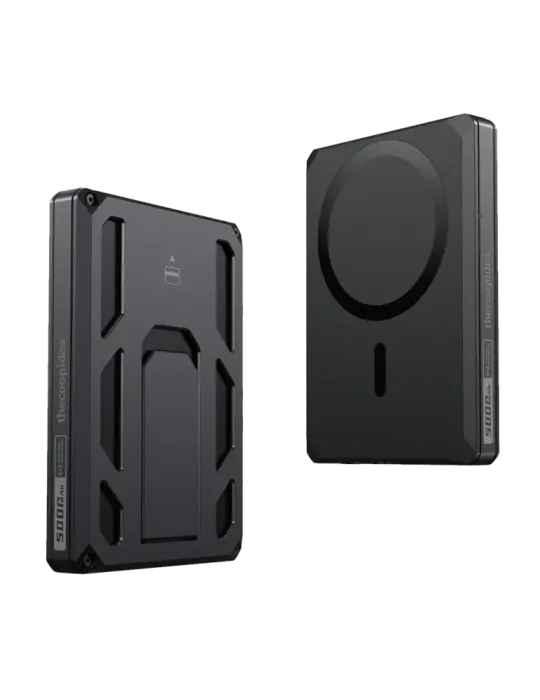 VEGER Power Bank con wallet magnético - Capacidad 5000mAh - Entrada US
