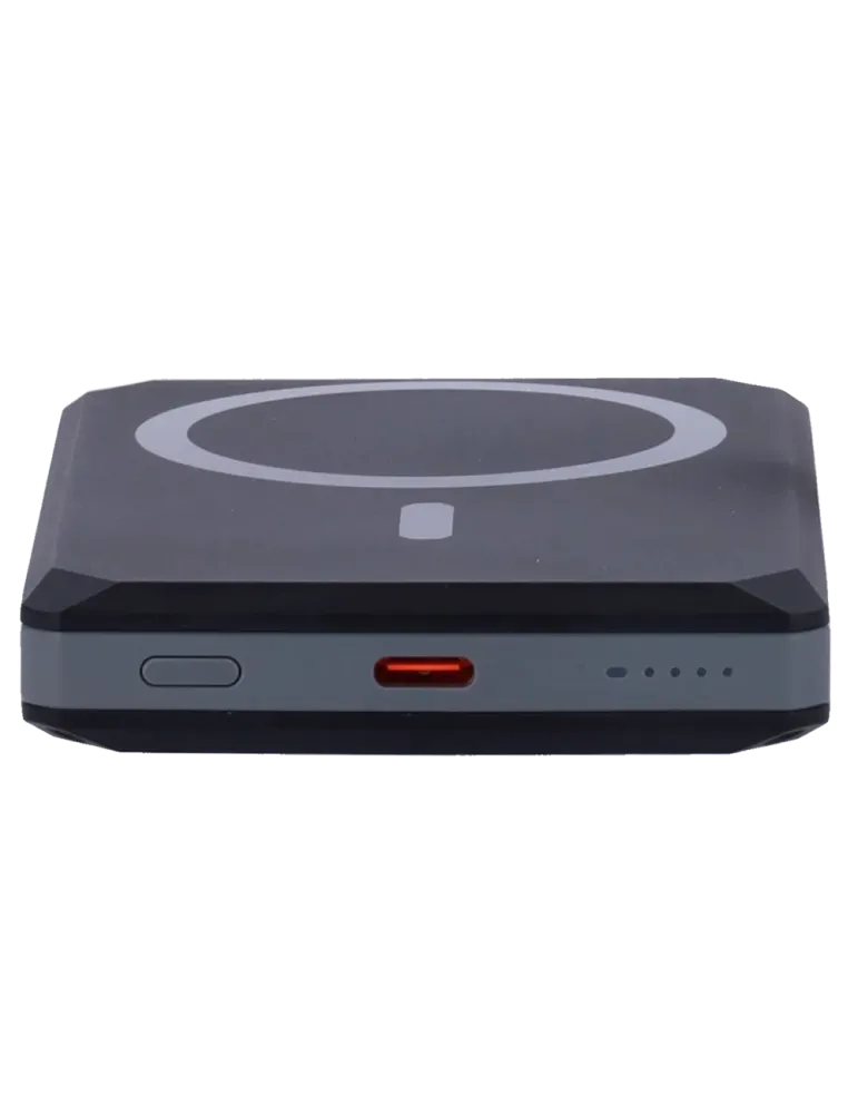 VEGER Power Bank con wallet magnético - Capacidad 5000mAh - Entrada US