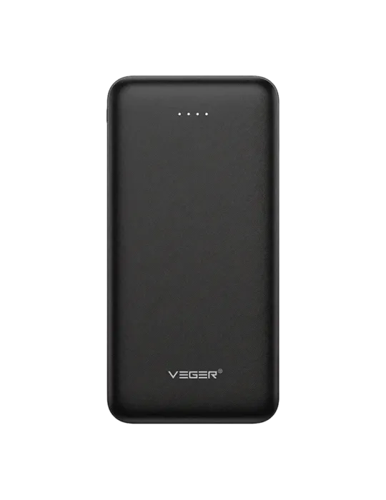 Veger Power Bank - Capacidad 10000mAh - Entradas Micro USB-C y 2x USB-