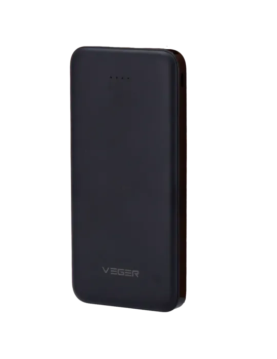 Veger Power Bank - Capacidad 10000mAh - Entradas Micro USB-C y 2x USB-