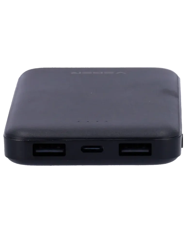 Veger Power Bank - Capacidad 10000mAh - Entradas Micro USB-C y 2x USB-