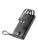 VEGER Power bank con pantalla LCD - Capacidad 10000mAh - Entradas USB-