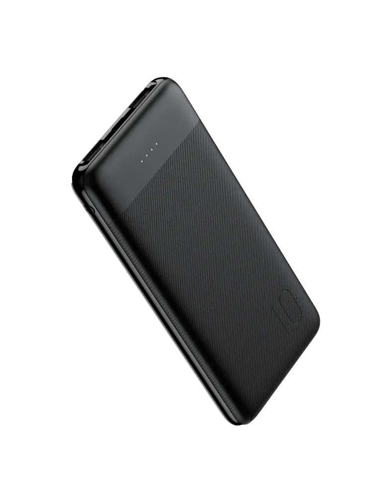 VEGER Power bank con LEDs de carga - Capacidad 10000mAh - Entradas USB