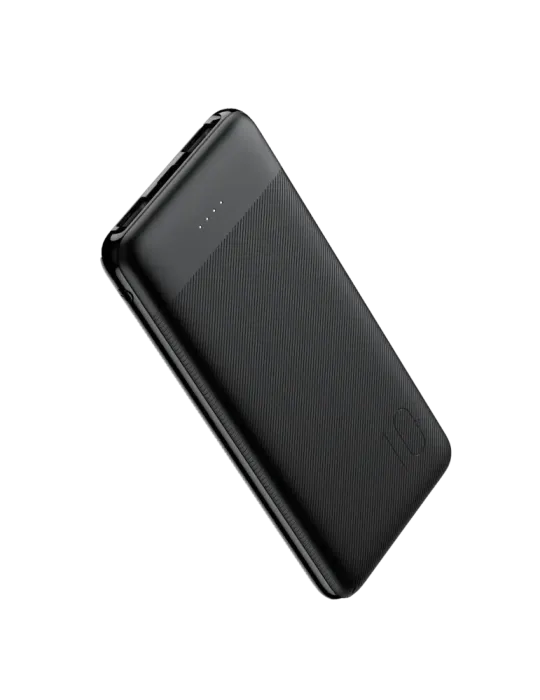VEGER Power bank con LEDs de carga - Capacidad 10000mAh - Entradas USB