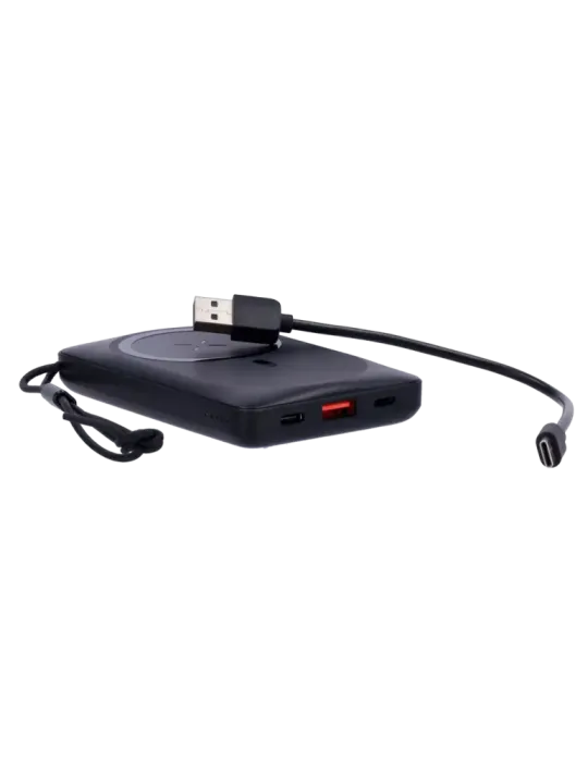 VEGER Power bank magnética e inalámbrica - Capacidad 10000mAh - Entrad