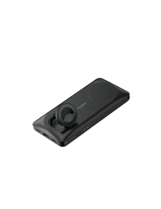 VEGER Power bank magnética e inalámbrica - Capacidad 10000mAh - Entrad