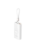 VEGER Mini Power bank con LEDs carga - Capacidad 10000mAh - Entradas U