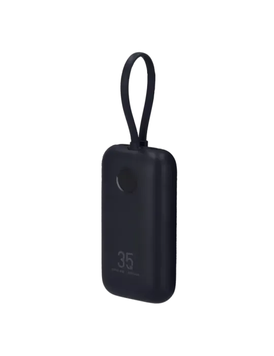 VEGER Power bank con pantalla LCD - Capacidad 10000mAh - Entradas USB-