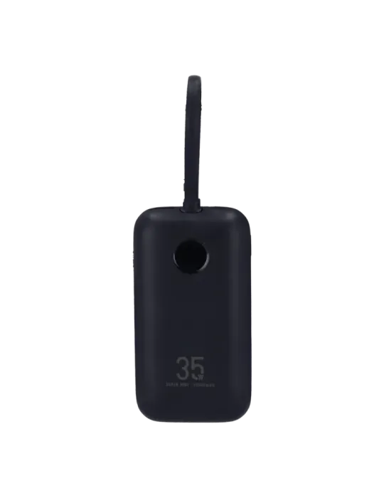 VEGER Power bank con pantalla LCD - Capacidad 10000mAh - Entradas USB-