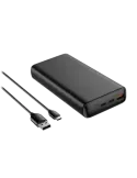 VEGER Power bank con LEDs de carga - Capacidad 20000mAh - Entradas USB