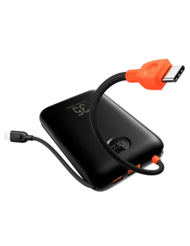 VEGER Power bank con pantalla LCD - Capacidad 20000mAh - Entradas USB-