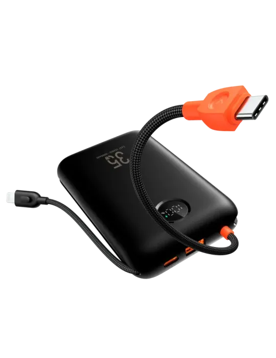 VEGER Power bank con pantalla LCD - Capacidad 20000mAh - Entradas USB-