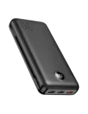 VEGER Power bank con pantalla LCD - Capacidad 30000mAh - Entradas USB-