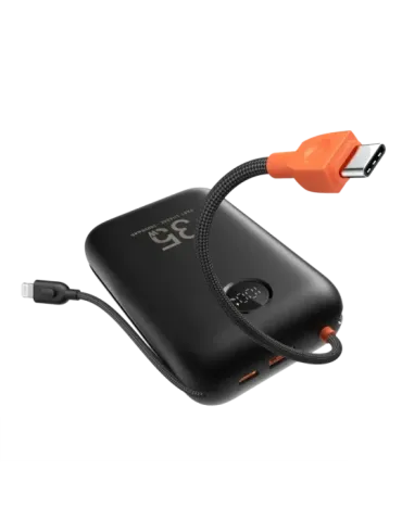 Veger Power Bank - Capacidad 30000mAh - Entradas USB-C y Cable USB-C -