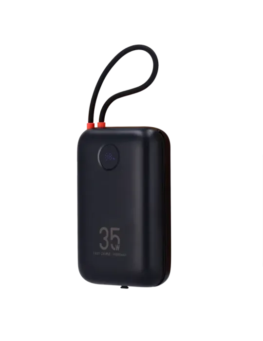 Veger Power Bank - Capacidad 30000mAh - Entradas USB-C y Cable USB-C -