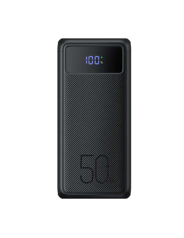 VEGER Power bank con pantalla LCD - Capacidad 50000mAh - Entradas USB-
