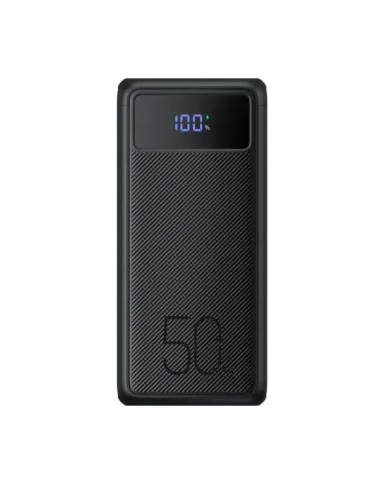 VEGER Power bank con pantalla LCD - Capacidad 50000mAh - Entradas USB-