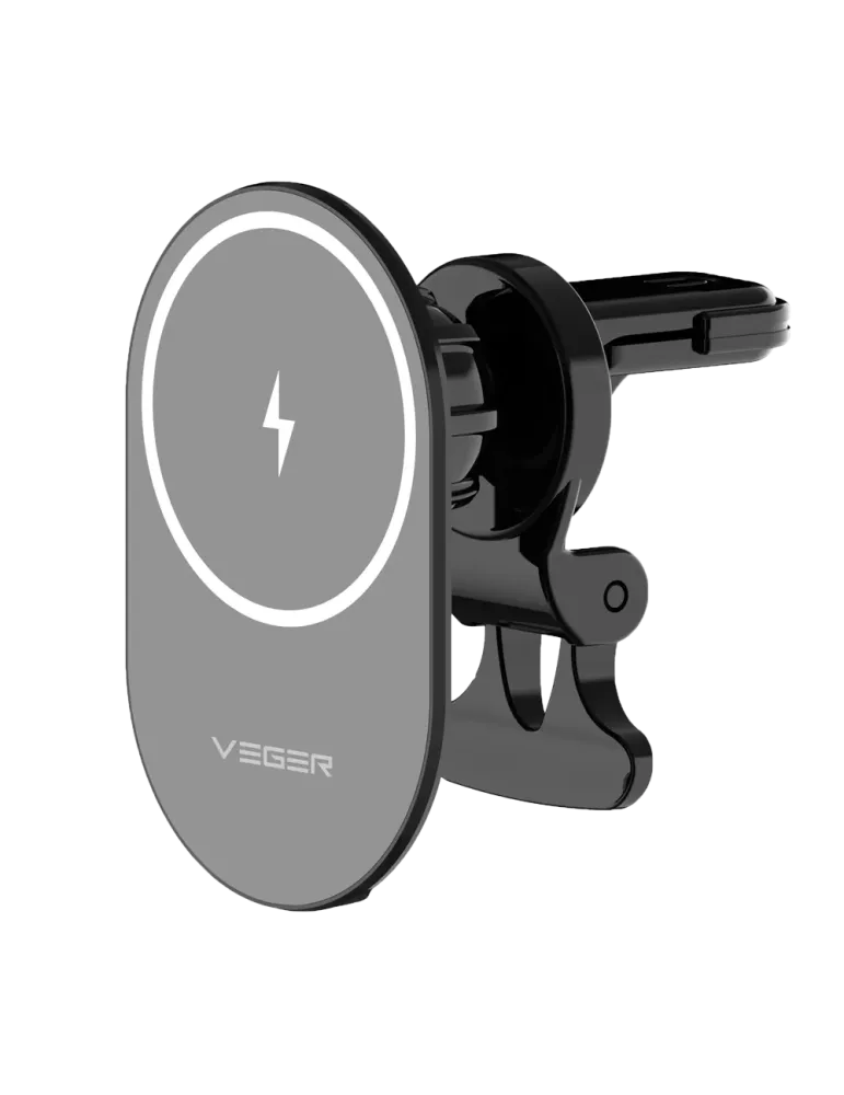 VEGER Cargador inalámbrico VEGER - Potencia 15W - Entrada USB-C - Carg