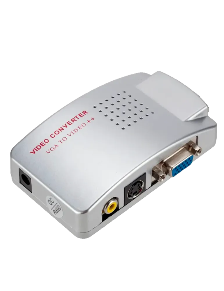 MARCA BLANCA Adaptador de vídeo - Entradas: VGA - Salida: VGA, S-VIDEO