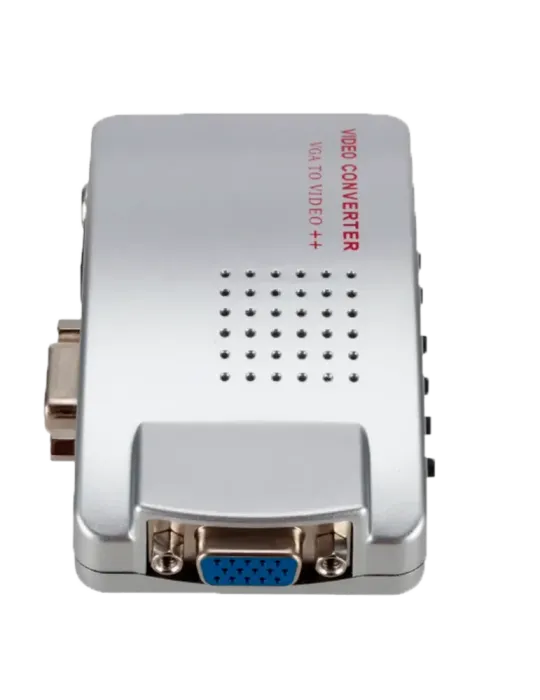 MARCA BLANCA Adaptador de vídeo - Entradas: VGA - Salida: VGA, S-VIDEO