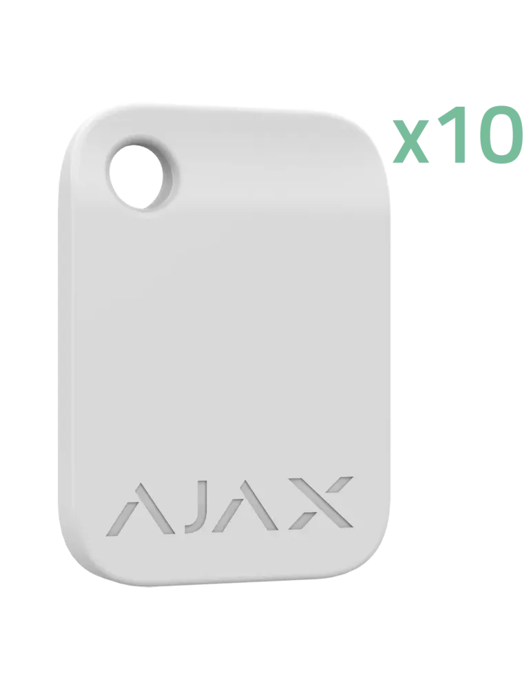 AJAX Llavero de acceso sin contacto - 10 unidades - Tecnología Mifare