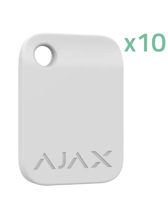 AJAX Llavero de acceso sin contacto - 10 unidades - Tecnología Mifare