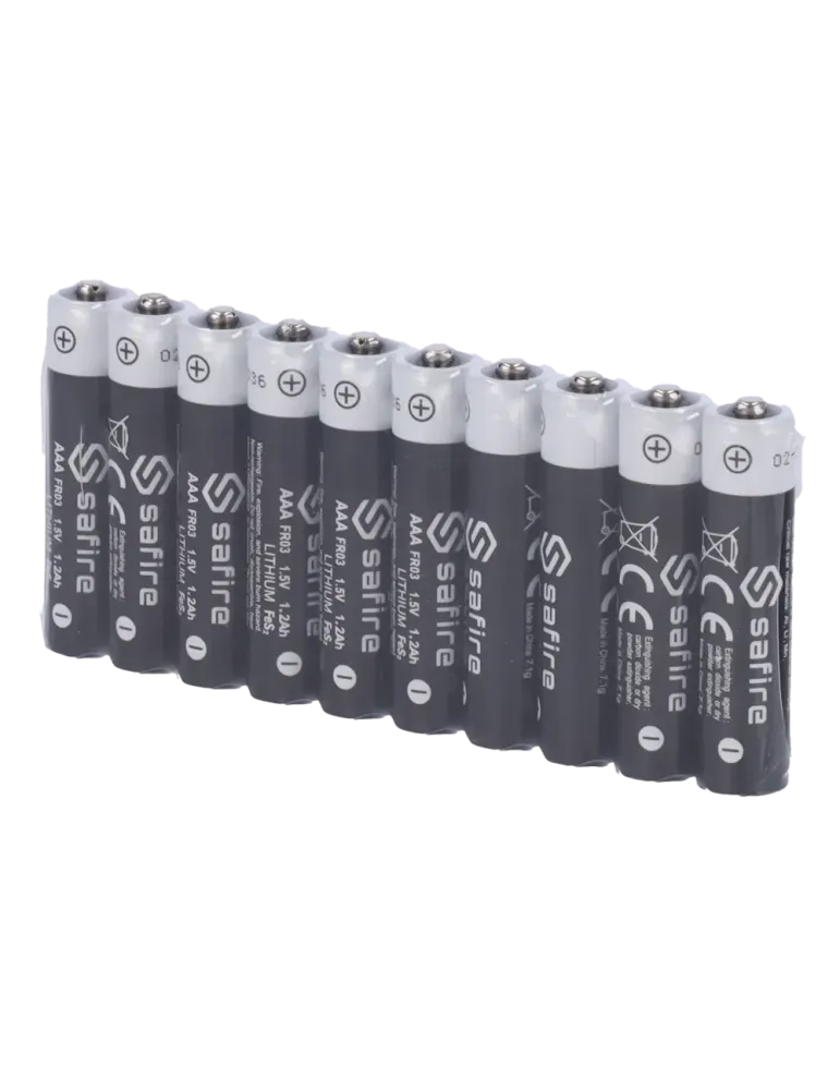 MARCA BLANCA Huiderui - Pack de pilas AAA / FR03 / 24LF - 10 unidades