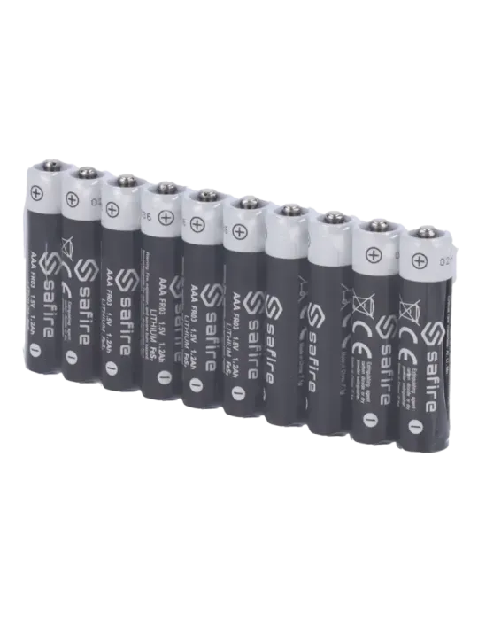 MARCA BLANCA Huiderui - Pack de pilas AAA / FR03 / 24LF - 10 unidades