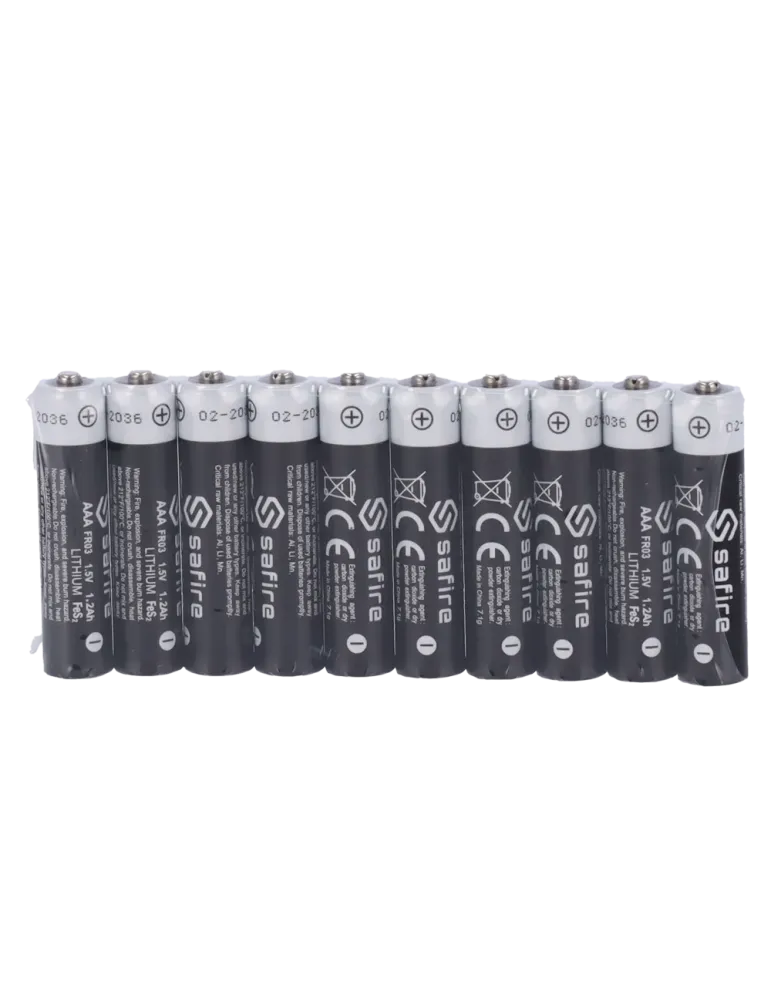 MARCA BLANCA Huiderui - Pack de pilas AAA / FR03 / 24LF - 10 unidades