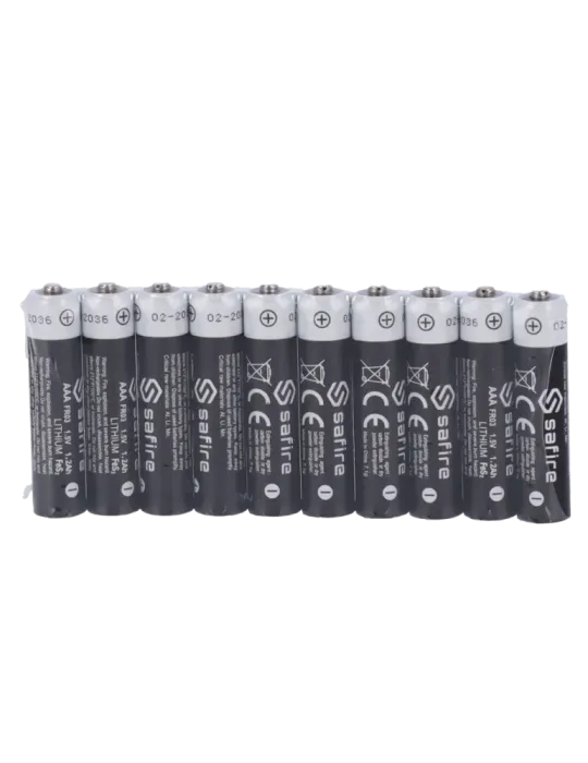 MARCA BLANCA Huiderui - Pack de pilas AAA / FR03 / 24LF - 10 unidades