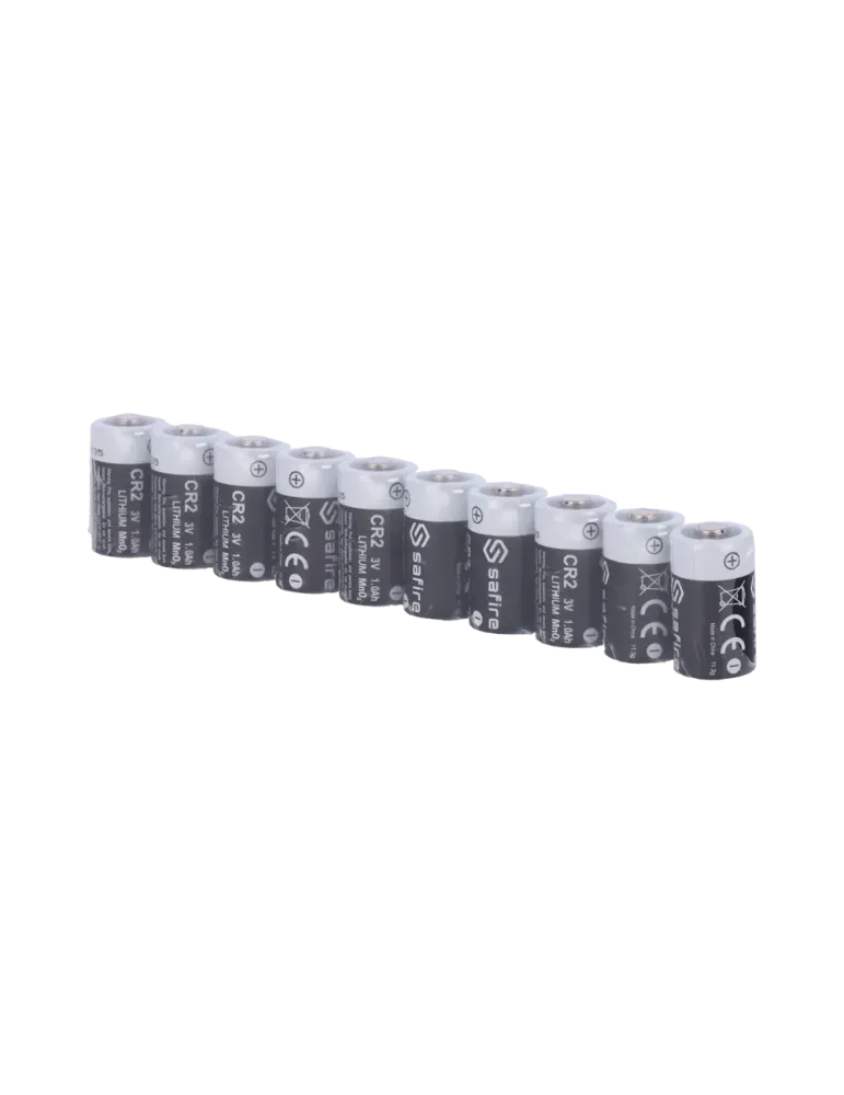 MARCA BLANCA Huiderui - Pack de pilas CR2 - 10 unidades - Voltaje 3.0