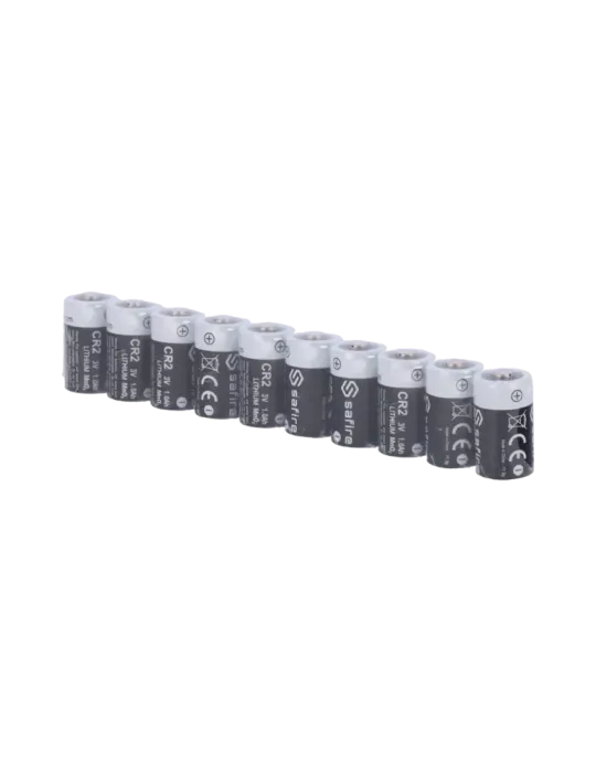 MARCA BLANCA Huiderui - Pack de pilas CR2 - 10 unidades - Voltaje 3.0