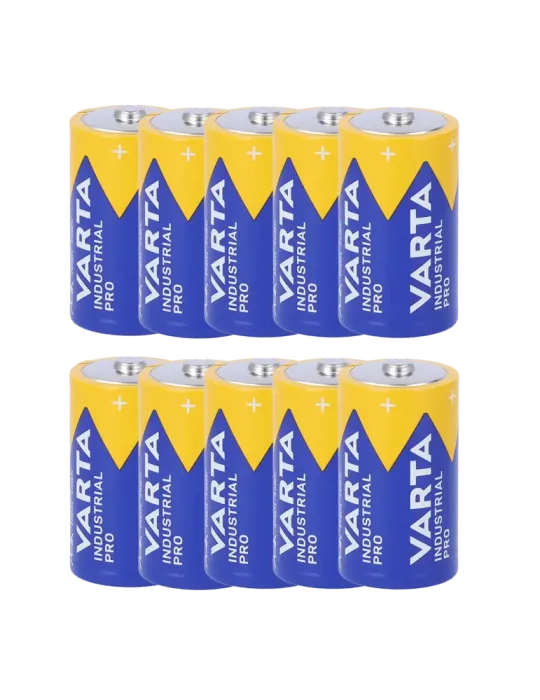 MASTER BATTERY Varta - Pila alcalina LR20 - Pack de 10 unidades - Volt