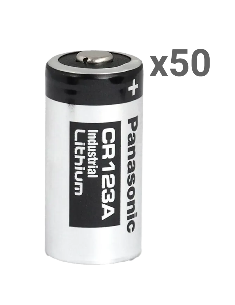 MARCA BLANCA Panasonic - Pila Litio CR1123A - Pack de 50 unidades - Vo
