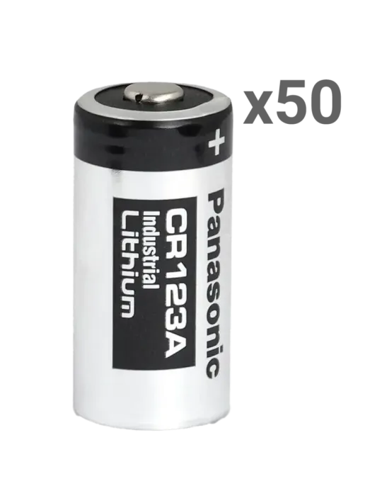 MARCA BLANCA Panasonic - Pila Litio CR1123A - Pack de 50 unidades - Vo