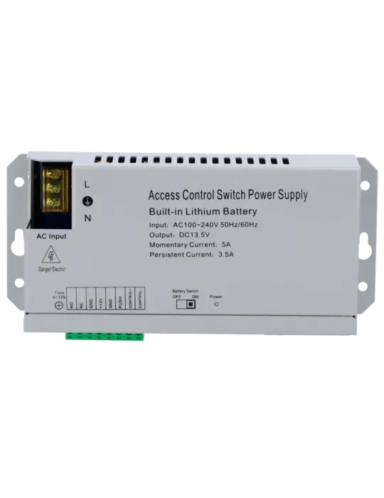 MARCA BLANCA Alimentador para control de acceso - Configurable NO/NC -