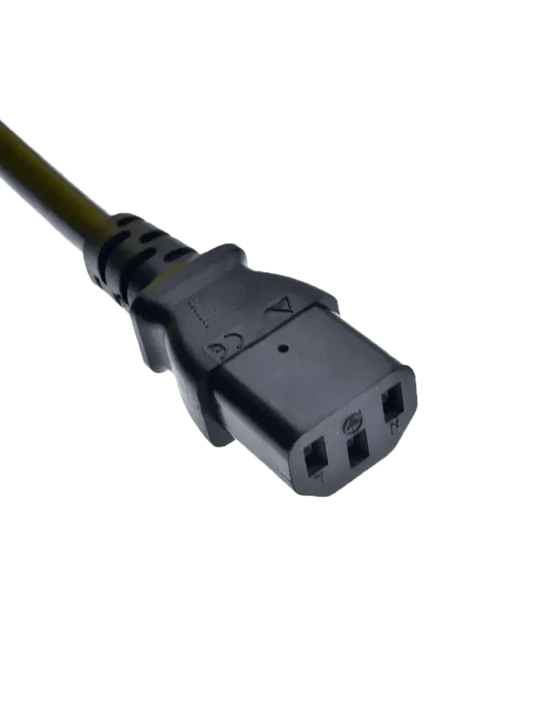 MARCA BLANCA Cable de alimentacion - Para CPU - Conector C13 a C14 - 2