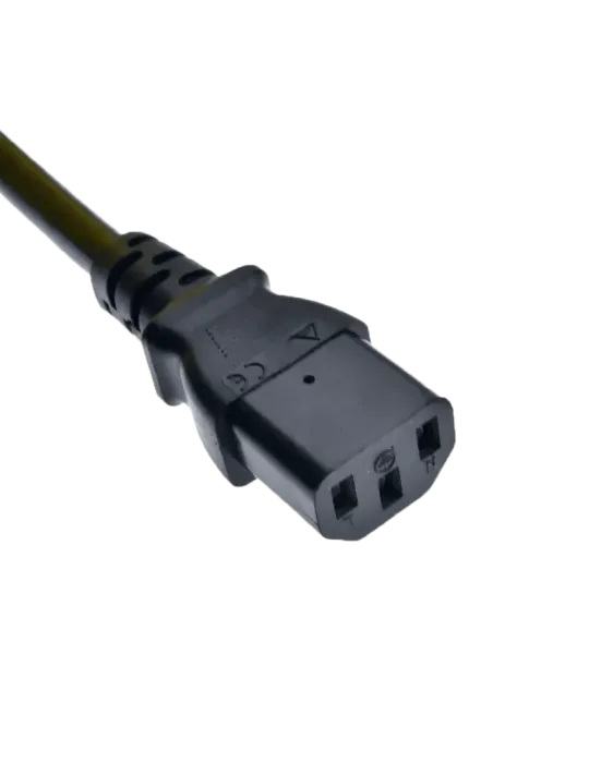MARCA BLANCA Cable de alimentacion - Para CPU - Conector C13 a C14 - 2