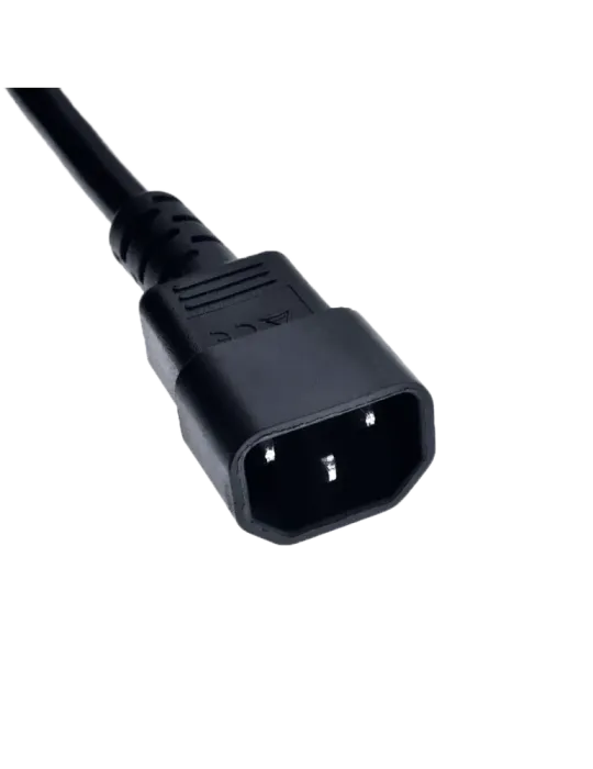 MARCA BLANCA Cable de alimentacion - Para CPU - Conector C13 a C14 - 2