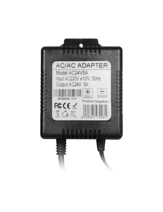 DAHUA Transformador AC/AC - Entrada AC 230 V - Salida AC 24 V 5 A - Lo
