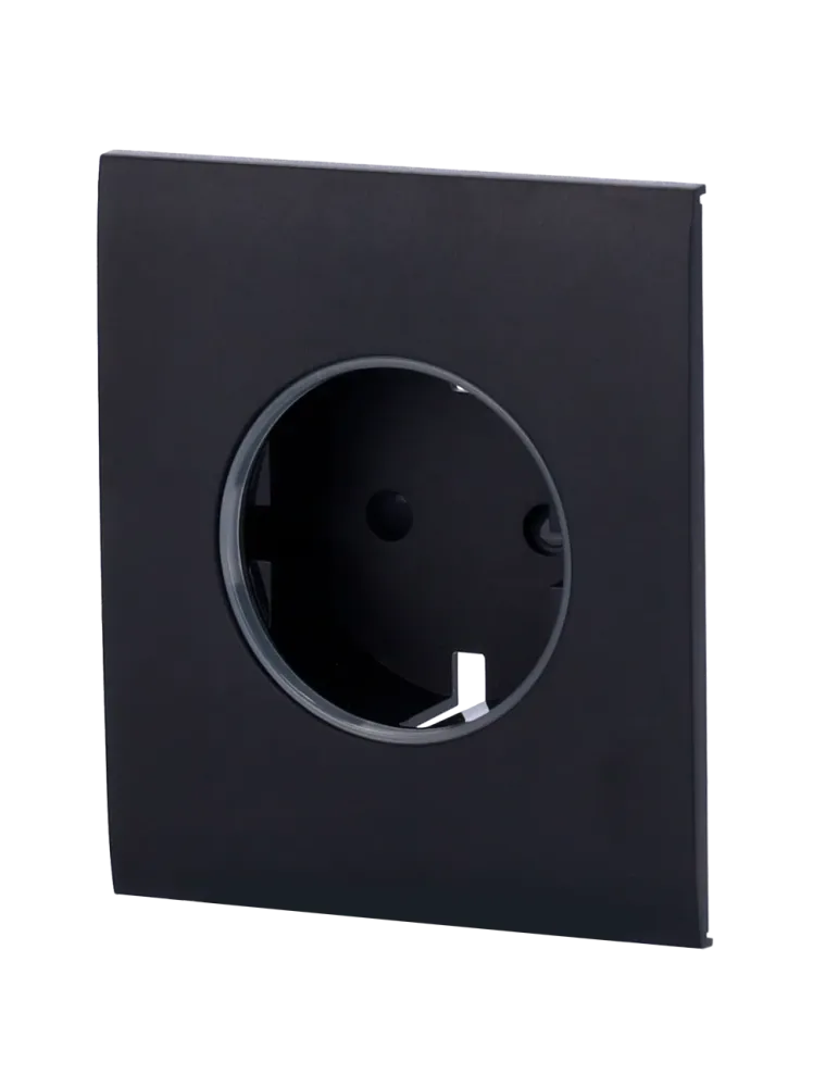AJAX Tapa central para enchufe básico tipo F - Compatible con AJ-OUTLE