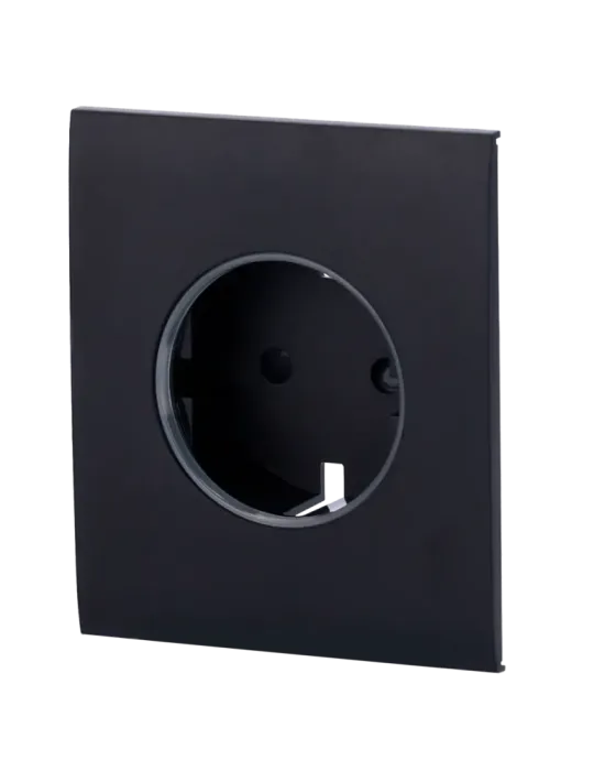 AJAX Tapa central para enchufe inteligente tipo F - Compatible con AJ-