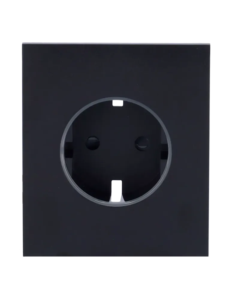 AJAX Tapa central para enchufe inteligente tipo F - Compatible con AJ-