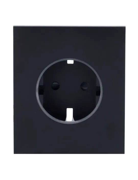 AJAX Tapa central para enchufe inteligente tipo F - Compatible con AJ-