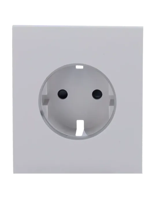 AJAX Tapa central para enchufe inteligente tipo F - Compatible con AJ-