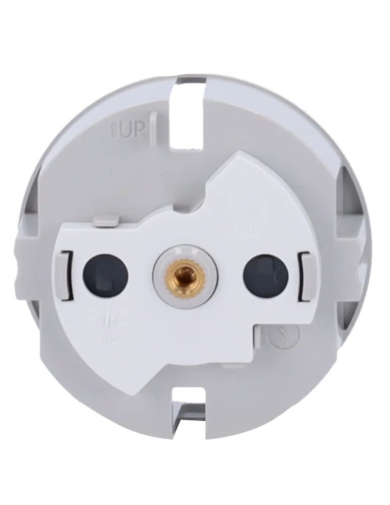 AJAX Tapa central para enchufe inteligente tipo F - Compatible con AJ-