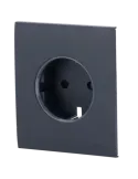 AJAX Tapa central para enchufe inteligente tipo F - Compatible con AJ-